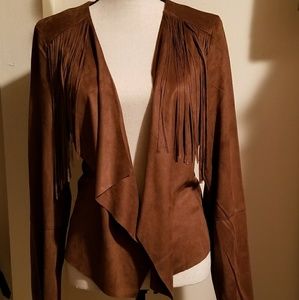 Suede Like Jacket size Large